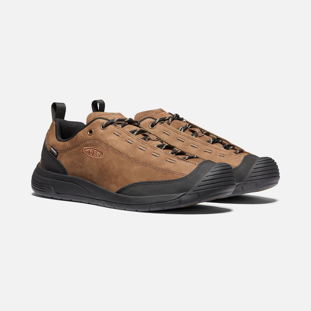 Keen Sneakers Herr Bruna/Svarta - Jasper Ii Waterproof Shoes - 538910VWL